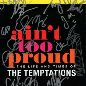 AIN'T TOO PROUD THE TEMPTATIONS signed autographed CAST playbill Collectible Memorabilia