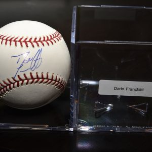 DARIO FRANCHITTI signed autographed RAWLINGS baseball Collectible Memorabilia