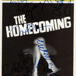 THE HOMECOMING signed autographed CAST playbill Collectible Memorabilia