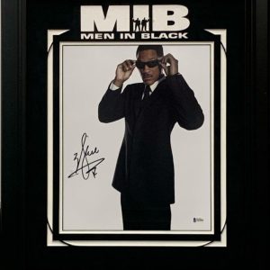 WILL SMITH SIGNED 11X14 PHOTO CUSTOM FRAME MEN IN BLACK AUTHENTIC AUTOGRAPH COA