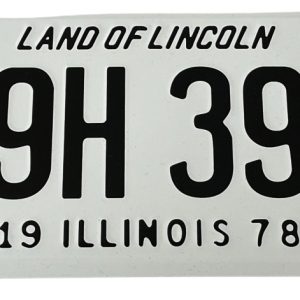 NICK CASTLE HALLOWEEN SIGNED PROP LICENSE PLATE INSCRIPTION AUTOGRAPH BECKETT