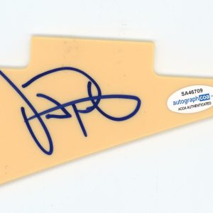 Daniel Powter "Turn on the Lights" AUTOGRAPH Signed Les Paul Pickguard ACOA