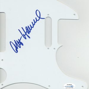 Albert Hammond AUTOGRAPH Signed Telecaster Tele Pickguard ACOA