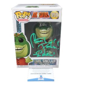 Stuart Pankin Dinosaurs Earl Sinclair Signed #959 Funko Pop w/Beckett COA X44952