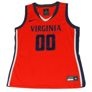 NIKE Womens Virginia Cavaliers #00 Basketball Jersey Medium AV2185 NWT
