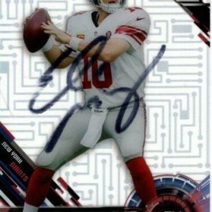 ELI MANNING signed autographed TOPPS NFL NEW YORK GIANTS trading sports card