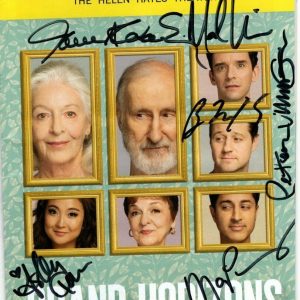 GRAND HORIZONS signed autographed CAST playbill