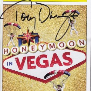 TONY DANZA signed autographed HONEYMOON IN VEGAS playbill