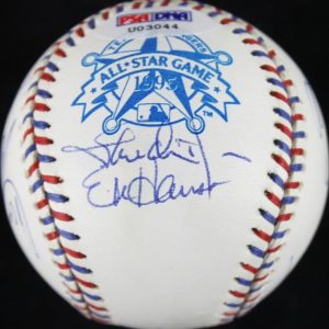 1995 Al All Stars (13) Signed OML 95 Asg Baseball Boggs Johnson PSA/DNA #U03044