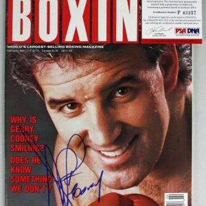Gerry Cooney Authentic Signed 1990 Boxing Illustrated Magazine PSA/DNA #P43357