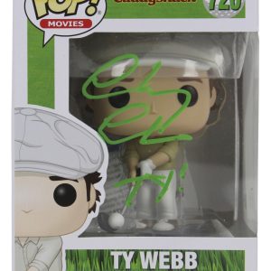 Chevy Chase Caddyshack "Ty!" Signed #720 Funko Pop Vinyl Figure BAS #P94309