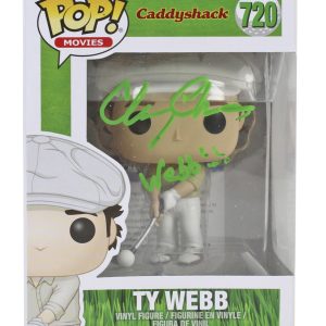Chevy Chase Caddyshack "Webb!!" Signed #720 Funko Pop Vinyl Figure BAS #P94206