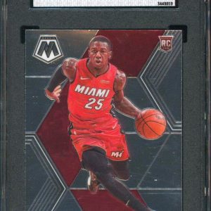 Heat Kendrick Nunn 2019 Panini Mosaic #234 Rookie Card Graded Mint 9! SGC