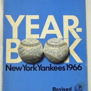 New York Yankees Authentic Official 1966 Program Yearbook