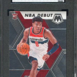 Wizards Rui Hachimura 2019 Panini Mosaic #275 NBA Debut Rookie Card Graded 9 SGC