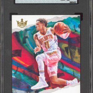 Hawks Trae Young 2019 Panini Court Kings #5 Card Graded Gem Mint 10! SGC