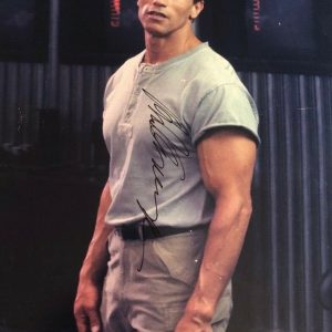 Arnold Schwarzenegger Total Recall signed autographed 11x14 photo BECKETT COA