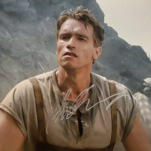 Arnold Schwarzenegger Total Recall signed autographed 11x14 photo BECKETT COA