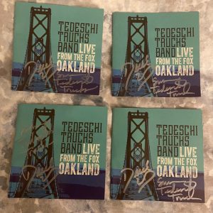 Tedeschi Trucks Band signed autographed CD Live from the Fox Oakland Rare