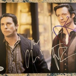 Christian Bale Hugh Jackman signed autographed 8x10 Photo The Prestige COA