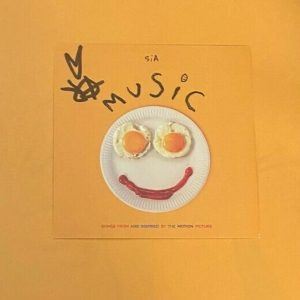 Sia signed autographed Art Card CD Cover