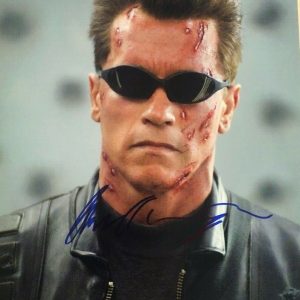 Arnold Schwarzenegger Terminator signed autographed 11x14 photo BECKETT COA