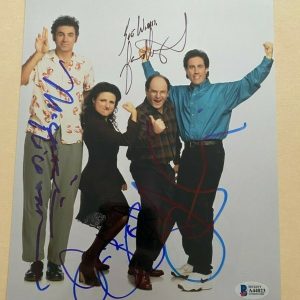 Seinfeld cast Michael Richards signed autographed 8x10 Photo Extremely Rare COA