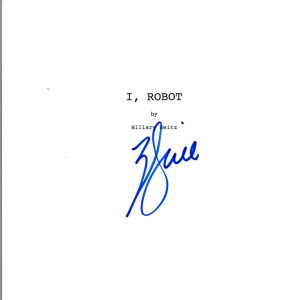 Will Smith Signed Autographed I, ROBOT Full Movie Script COA VD