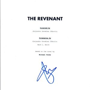 Will Poulter Signed Autographed THE REVENANT Movie Script COA VD