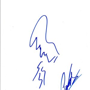 Carlos Mencia Signed Autographed Hand Drawn Sketch Comedian COA VD