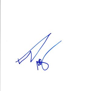 Michael Symon Signed Autographed Hand Drawn Sketch Celebrity Iron Chef COA VD