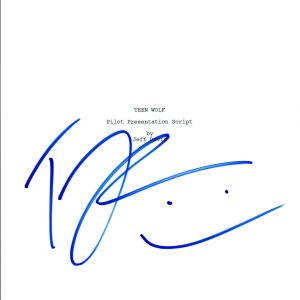 Tyler Posey Signed Autographed TEEN WOLF Pilot Episode Script COA VD