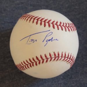 Tom Payne Signed Autographed MLB Baseball JESUS The Walking Dead COA