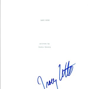 Tracy Letts Signed Autographed LADY BIRD Full Movie Script COA AB