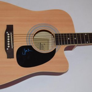 Brad Paisley Signed Autographed Acoustic Guitar Country Music Star COA