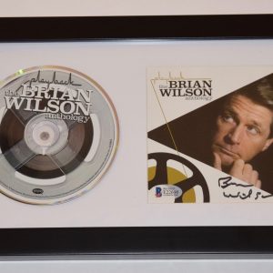 Brian Wilson Signed Autographed The Anthology Framed CD The Beach Boys BAS COA