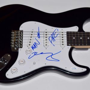 Alex Ebert Signed Electric Guitar Edward Sharpe and the Magnetic Zeros ACOA COA