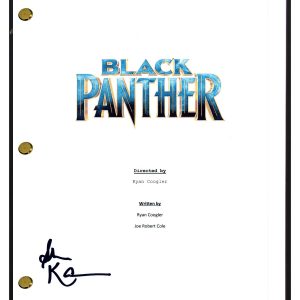 John Kani Signed Autographed BLACK PANTHER Movie Script T'Chaka ACOA COA