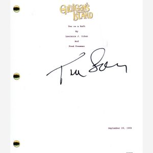 Tina Louise Signed Autographed GILLIGAN'S ISLAND Pilot Episode Script ACOA COA