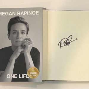 Megan Rapinoe Signed Autographed One Life Hardcover Book USA Soccer COA