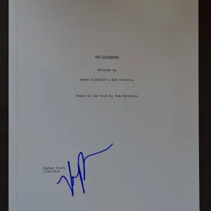 Amy Brenneman Signed Autographed The Leftovers Full TV Pilot Script