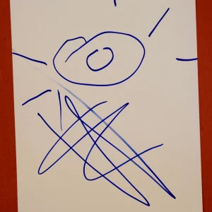 Eric Wilson Bassist of Sublime Hand Drawn Signed Autographed Sublime Logo Sketch