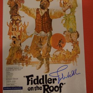 John Williams Signed Autographed Fiddler on the Roof 12x18 Poster PSA/DNA COA