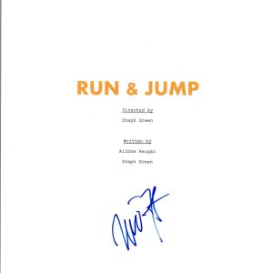 Will Forte Signed Autographed RUN & JUMP Movie Script COA VD