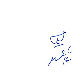 Anders Holm Signed Autographed Hand Drawn Sketch Workaholics COA VD