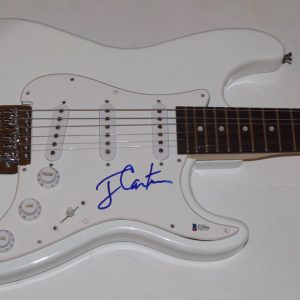 Jimmy Carter Signed Autograph Electric Guitar 39th US President Beckett BAS COA