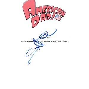 Scott Grimes Signed Autographed AMERICAN DAD Pilot Episode Script COA