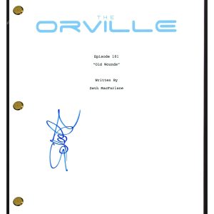 Scott Grimes Signed Autographed THE ORVILLE Pilot Episode Script COA