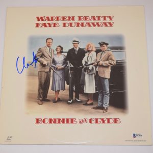 Warren Beatty Signed Autograph BONNIE AND CLYDE Laserdisc Cover Beckett BAS COA