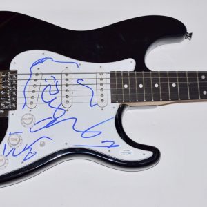 Alex Ebert Signed Electric Guitar Edward Sharpe and the Magnetic Zeros ACOA COA